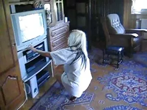 Seks z blondynką w m ...